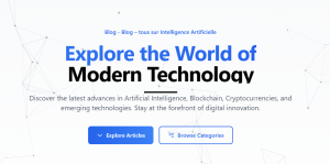 Invictena AI Blog – custom WordPress blog built without plugins